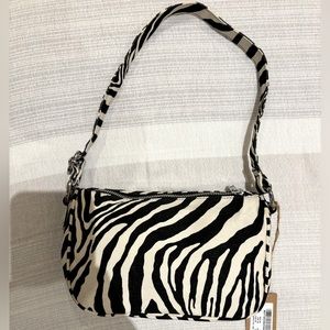 Rare Brandy Melville zebra purse-NWT